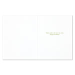 White card with yellow text 'Today and in the year to come, Happy birthday!' on a white background. Available at Be Charmed