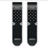Islide - Black Bandana Socks