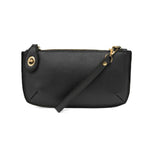 Joy Susan Black Mini Crossbody Wristlet Clutch
