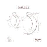 Keva - Earrings Black