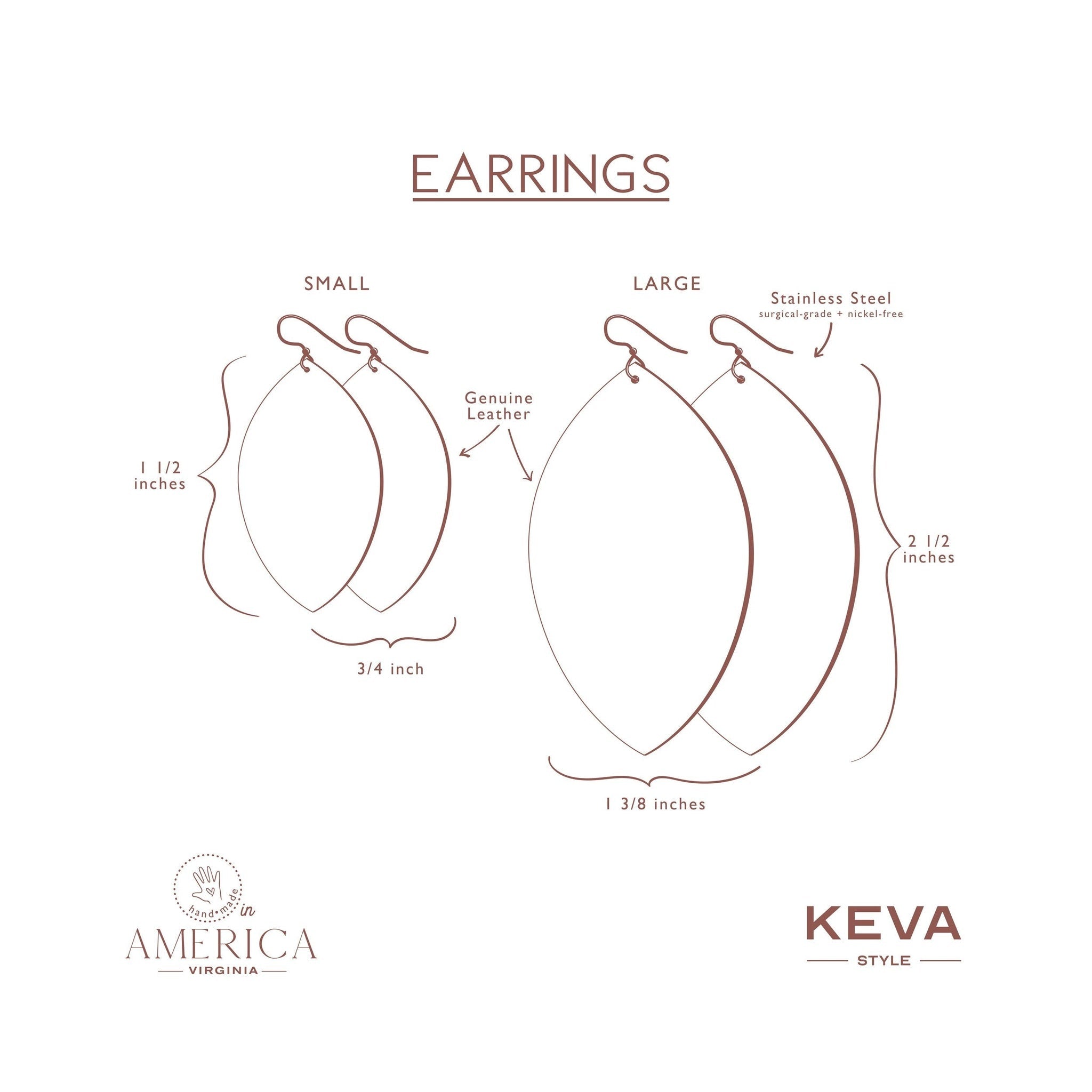 Keva - Earrings Black