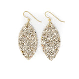 Keva Gold Sparkle Small Earrings