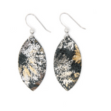 Keva - Leather Earrings - Maymont Dusk - Small