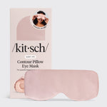 Kit-sch contour pillow eye mask with packaging on a white background. Available at Be Charmed