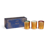 LAFCO Limited Edition Votive Trio Set with three luxury mini candles in seasonal fragrances. Perfect gift set. Available at Be Charmed.