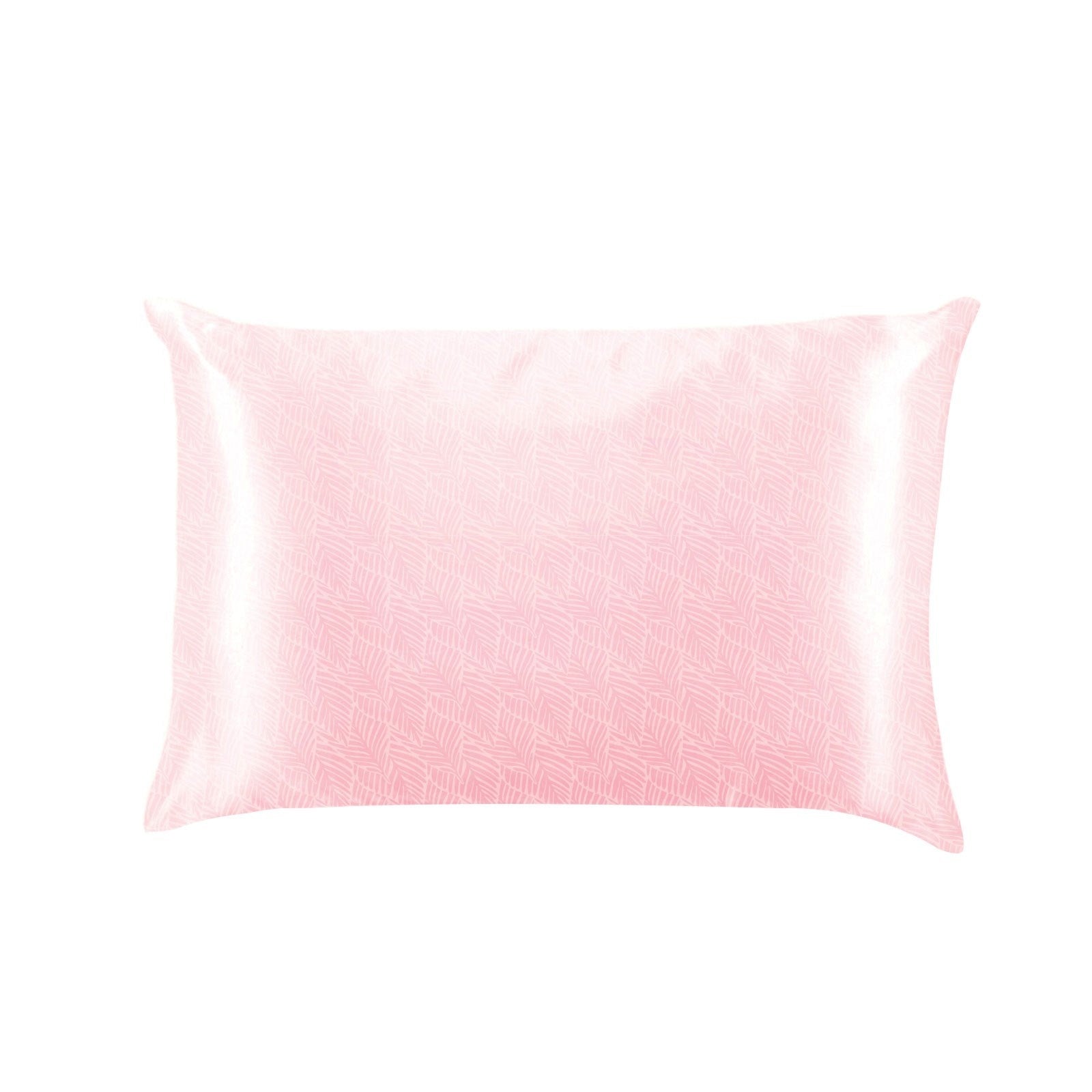 Lemon Lavender Silky Satin Pillowcase in Rosewater — smooth, soft, and luxurious for hair and skin. Available at Be Charmed.