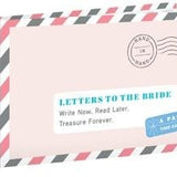 Letters to My Bride keepsake book with prompted love letters by Chronicle Books available at Be Charmed