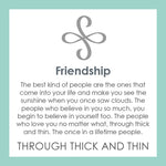 Lola Friendship Tag Description Card. Available at Be Charmed