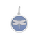 Lavender Lola Dragonfly pendant symbolizing transformation freedom and adaptability, meaningful nature-inspired charm jewelry gift, Available at Be Charmed
