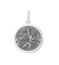 Lola Pewter St. Christopher pendant necklace symbolizing protection and safe travels, meaningful religious jewelry gift for travelers, Available at Be Charmed