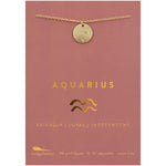 Lucky Feather - Zodiac Necklaces