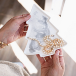 Lynn & Liana Tree Shaped Marble Ceramic Tray. Available at Be Charmed. 