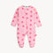 Magnetic Me Footie in Cosmic Confetti with Foil – ultra-soft modal baby footie with shimmery foil accents and magnetic closures for easy changes, perfect for stylish comfort, available at Be Charmed.