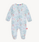 Magnetic Me baby footie in Love You Deerly print featuring woodland deer and hearts. Soft modal fabric with magnetic closures. Available at Be Charmed.