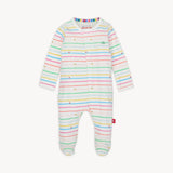 Magnetic Me Organic Cotton Footie Rainbow Road