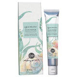 Mangiacotti hand repair cream tube and packaging on a white background. Available at Be Charmed