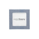 Patterned picture frame with 'color theory imagined by Mariposa' branding on a white background. Available at Be Charmed.