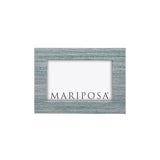 Rectangular picture frame with 'Mariposa' branding on a white background. Available at Be Charmed