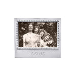 Mariposa Beaded 4x6 Sisters Frame — elegant photo frame with intricate beaded details for displaying cherished memories. Available at Be Charmed.