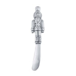 Mariposa Cheese Knife – Nutcracker, festive handcrafted knife perfect for holiday cheese serving. Available at Be Charmed.