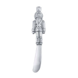 Mariposa Cheese Knife – Nutcracker, festive handcrafted knife perfect for holiday cheese serving. Available at Be Charmed.