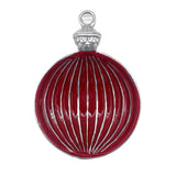 Mariposa Candy Dish – Red Ornament, handcrafted festive dish for candies or treats. Available at Be Charmed.