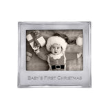Mariposa Signature 5x7 Frame – Baby's First Christmas, handcrafted festive frame for holiday memories. Available at Be Charmed.