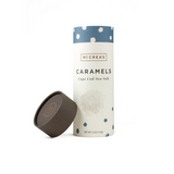 A 5.5oz tube of McCrea's caramels with Cape Cod sea salt, individually wrapped. Available at Be Charmed