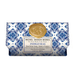 Michel Design Works Indigo Seas large bar soap, available at Be Charmed.
