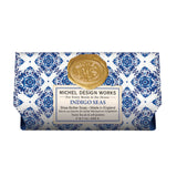 Michel Design Works Indigo Seas large bar soap, available at Be Charmed.