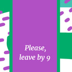 Drinks on Me Dish Towel Towel Leave by 9
