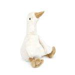 Plush toy goose on a white background. Available at Be Charmed