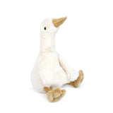 Plush toy goose on a white background. Available at Be Charmed