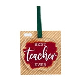 Mud Pie - Ornament - Best Teacher Ever
