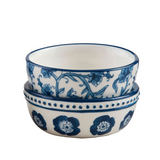 Mud Pie Buti Block Print Tidbit Set