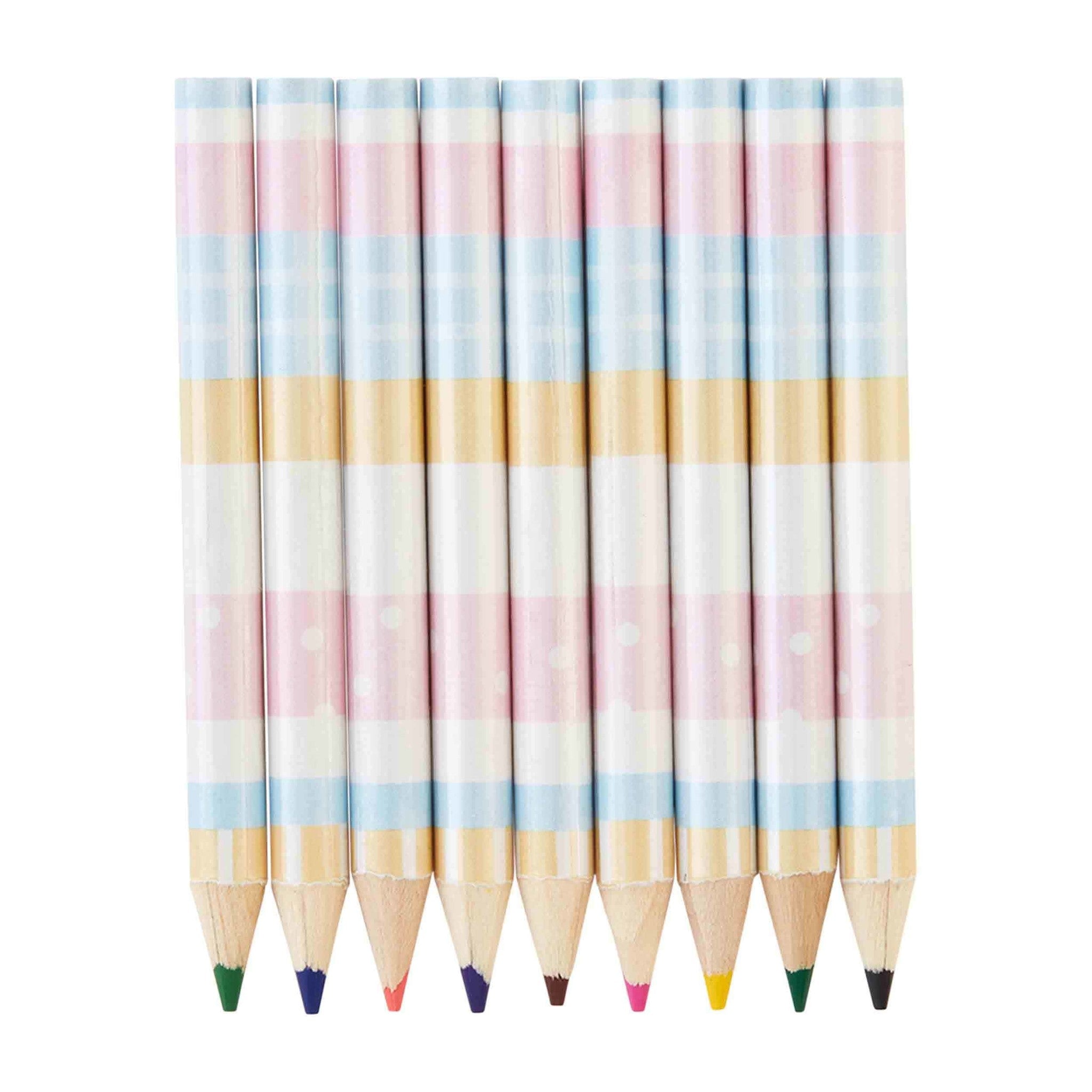 Mud Pie - Colored Pencils - Yellow Easter Bunny