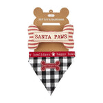 Mud Pie - Feliz NaughtyToy Bandanna Set