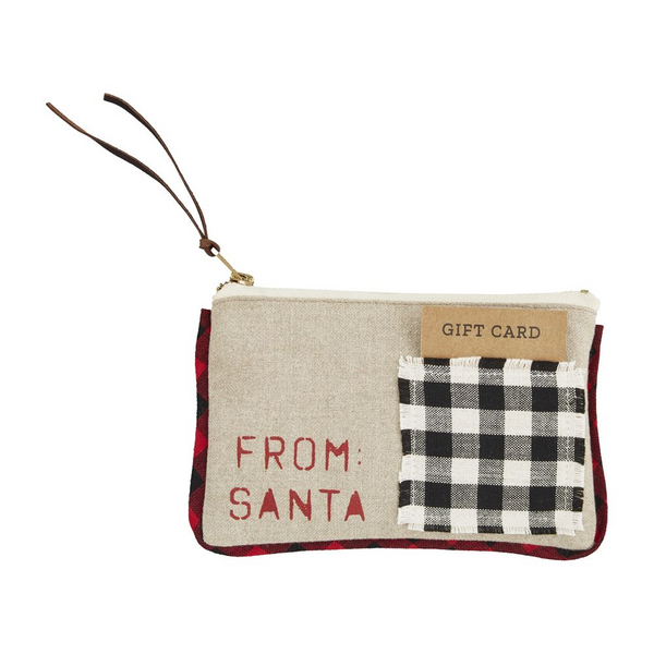 Mud Pie From Santa Gift Pouch 