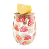 Mud Pie - Fruit Wine Glass Set - Berry