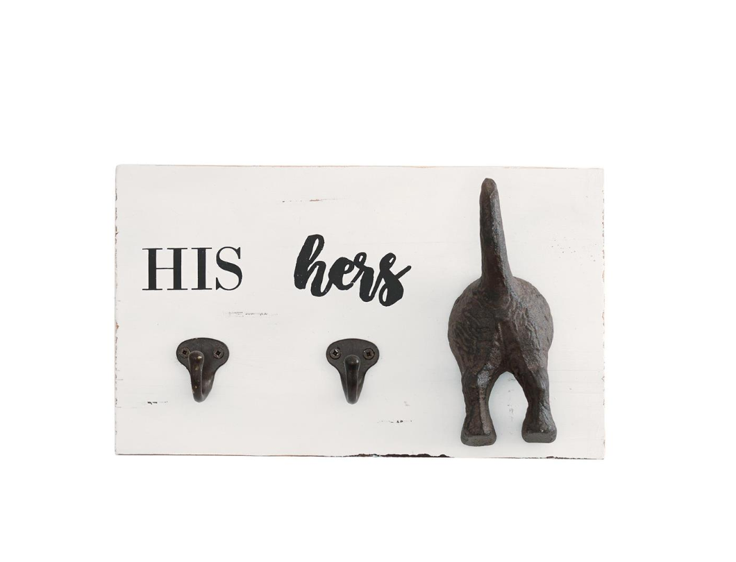 Mud Pie His and Hers Hooks