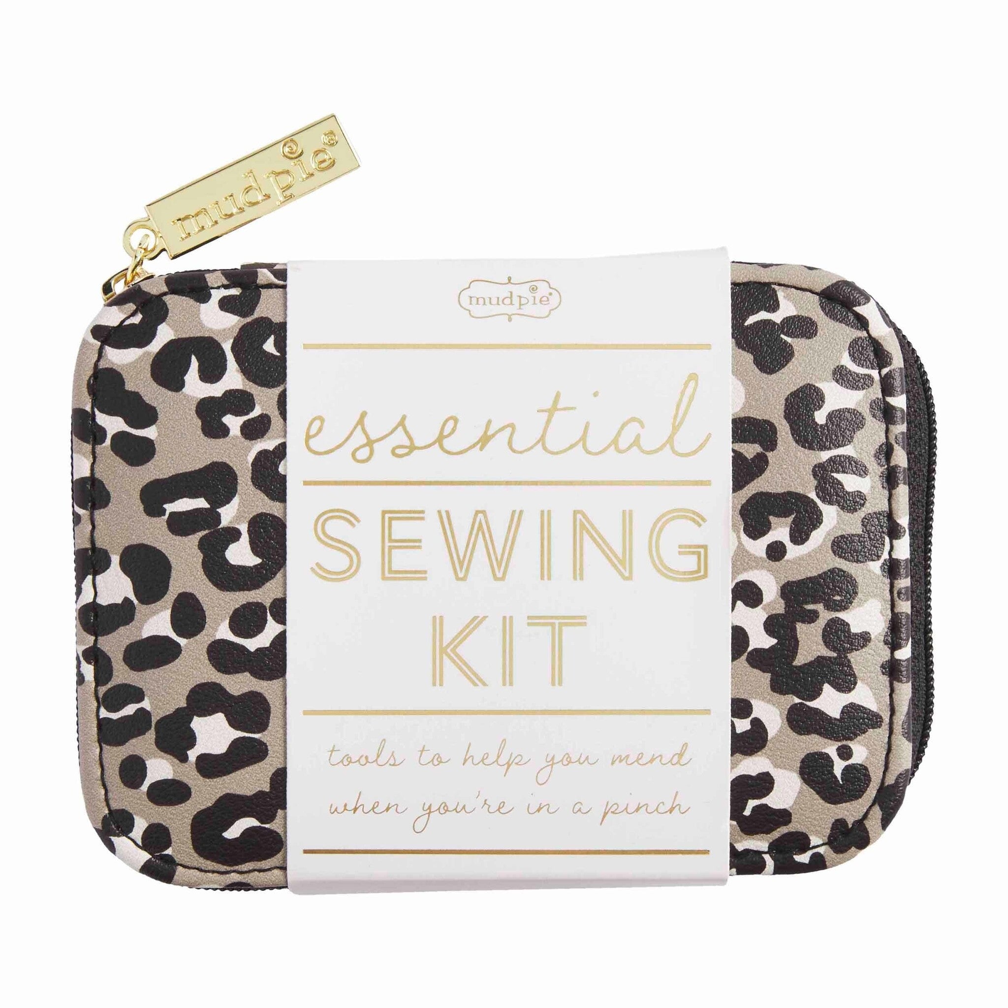 Mud Pie - Sewing Kit - Tan
