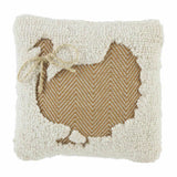 Mud Pie - Small Hook Pillow - Turkey