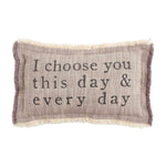 Mud Pie - Wedding  Small Pillow - Choose