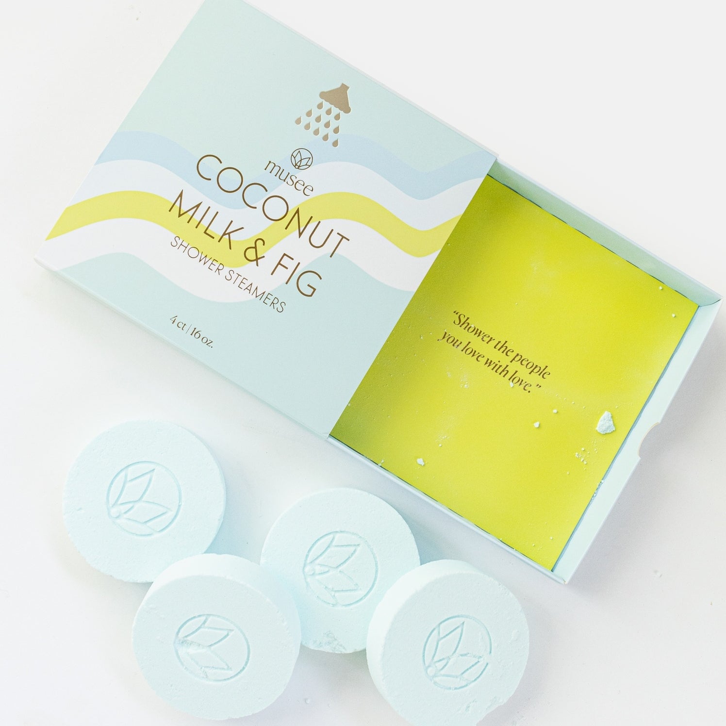 Musee - Shower Steamers -Coconut Milk and Fig