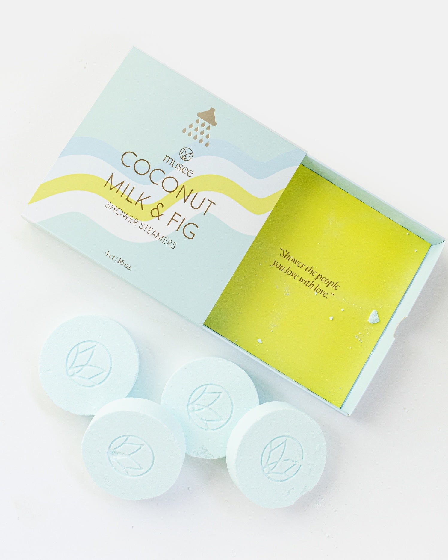 Musee - Shower Steamers -Coconut Milk and Fig