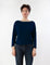Navy Kerisma Knit Monet Sweater – cozy women’s pullover with soft knit design, perfect for layering or gifting. Available at Be Charmed