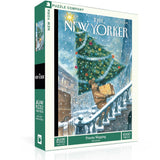 New York Puzzle Co Priority Shipping 1000 Piece Puzzle – postal-themed jigsaw puzzle with vintage style, great for puzzlers or gifting. Available at Be Charmed