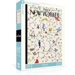 New York Puzzle Co Undercover 1000 Piece Puzzle – whimsical bird-themed jigsaw puzzle, perfect for puzzle lovers or gifting. Available at Be Charmed