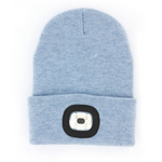 Night Scope Women's LED Beanie Light Blue