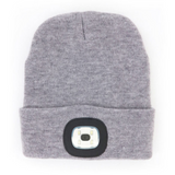 Night Scope Women's LED Beanie Grey